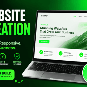 1 Page Website - ₱ 6,000 Free 1 year hosting and Domain Name (₱ 5,000 renawal fee )
